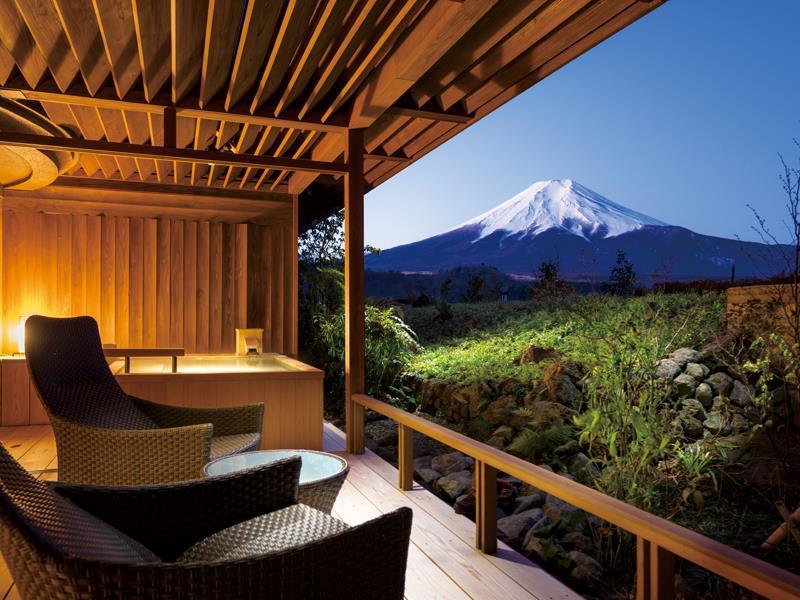 Fujisan Onsen Bessho Sasa Fujiyoshida Exterior foto