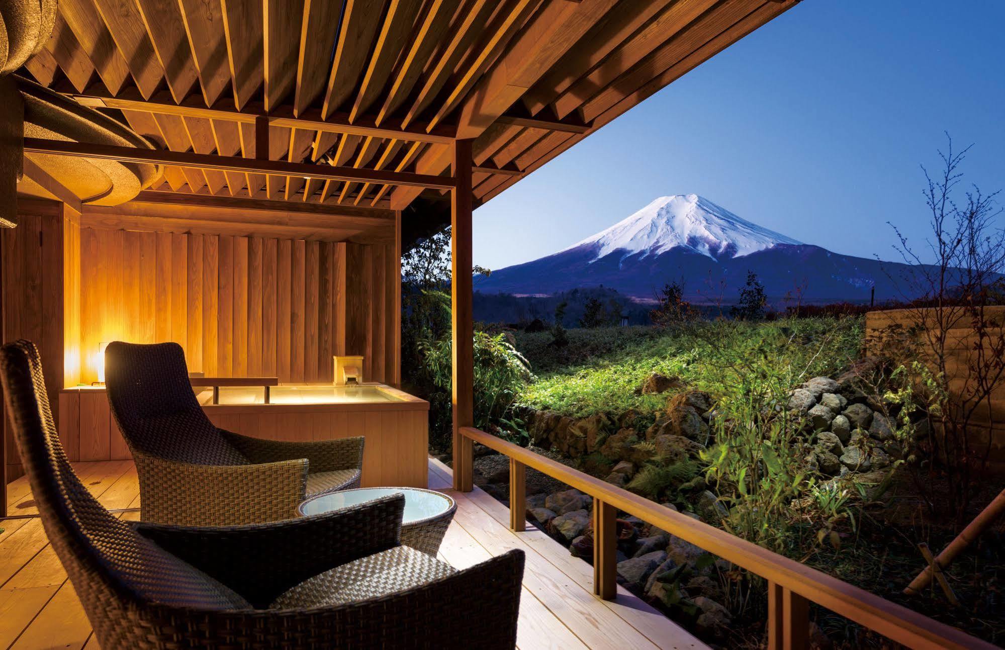 Fujisan Onsen Bessho Sasa Fujiyoshida Exterior foto