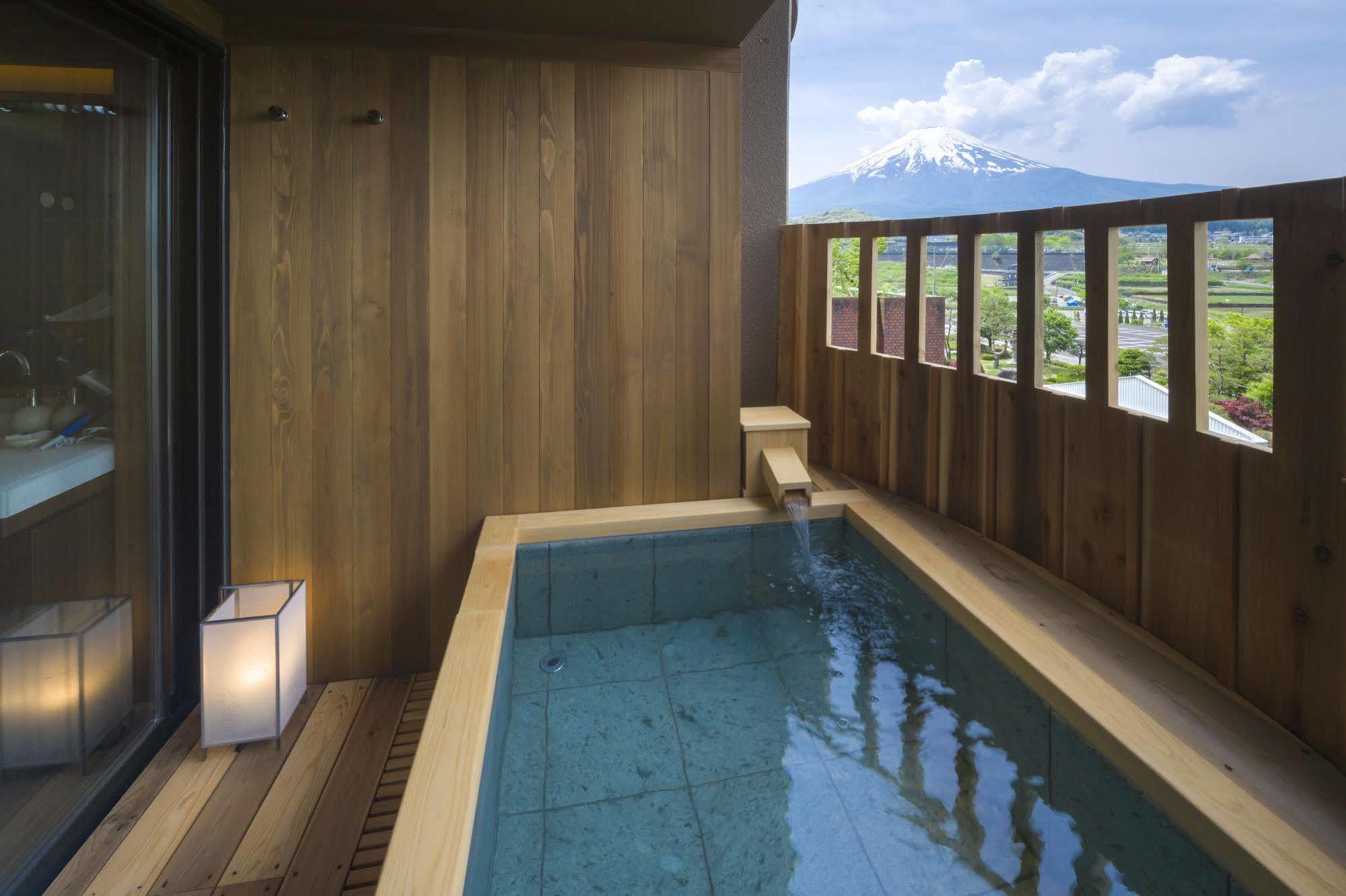 Fujisan Onsen Bessho Sasa Fujiyoshida Exterior foto